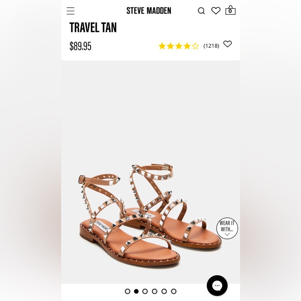Steve Madden traveler Sandals